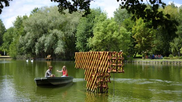 Amiens _ Les Hortillonnages _ Festival Art Ville et Paysage © CRTC Hauts-de-France - Teddy Henin