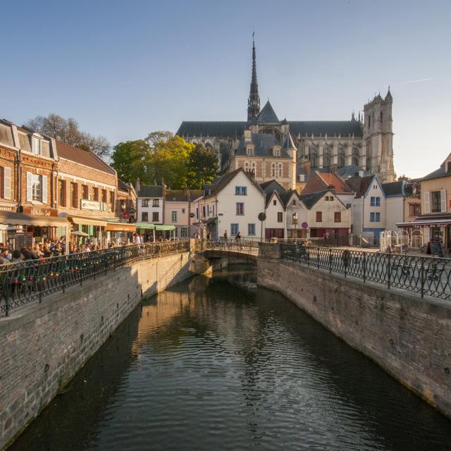 Northern France _ Amiens _ St Leu district _ Place du Don © CRTC Hauts-de-France - Stéphane Bouilland