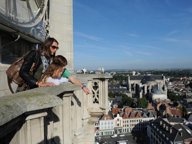 Blick von oben vom Glockenturm von Arras, Copyright: Office de Tourisme Arras Pays d'Artois - P. Brunet