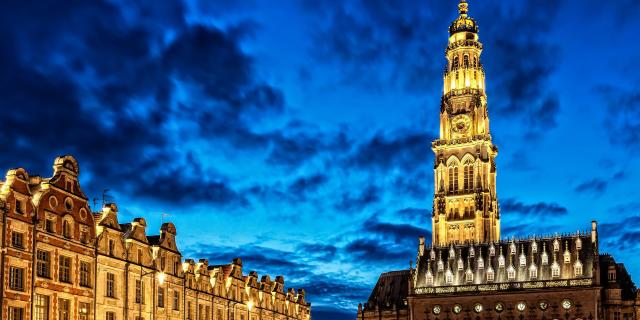 Der Glockenturm von Arras in Nordfrankreich. Copyright: Office de Tourisme Arras Pays d'Artois - Ama66