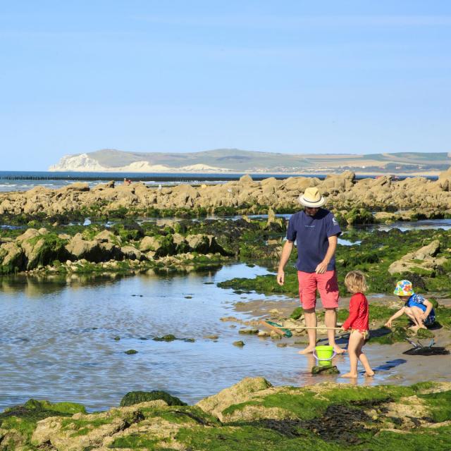 Audinghen pêche en famille au Cap Gris Nez © CRTC Hauts-de-France - Anne-Sophie Flament