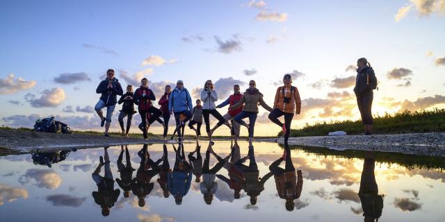 Baie de Somme _ Sortie Nature Yoga et Sophrologie © CRTC Hauts-de-France - Nicolas Bryant