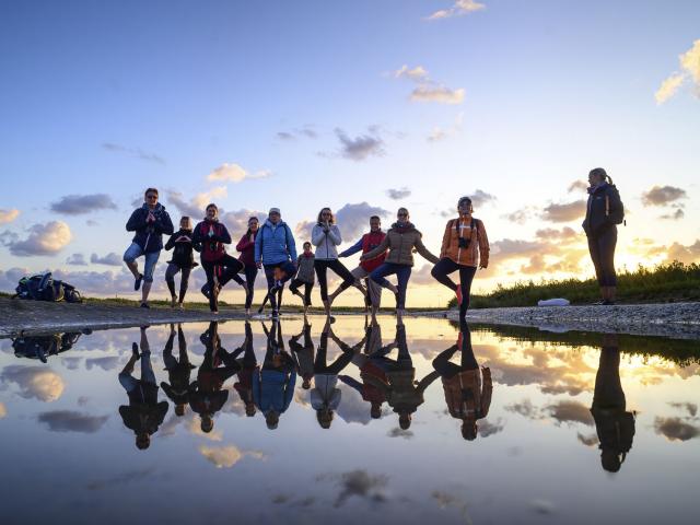 Baie de Somme _ Sortie Nature Yoga et Sophrologie © CRTC Hauts-de-France - Nicolas Bryant