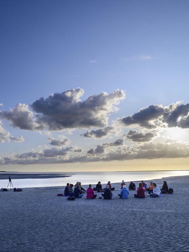 Baie de Somme _ Sortie nature et sophrologie © CRTC Hauts-de-France Nicolas Bryant