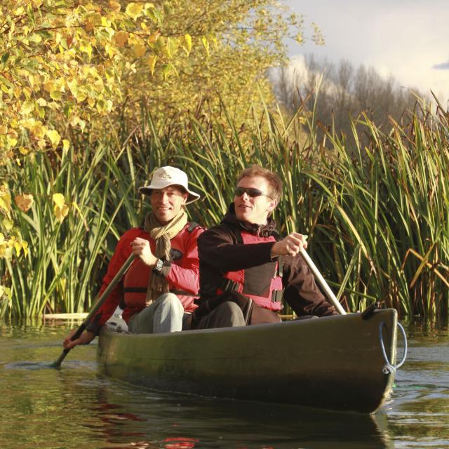 Northern France _ Oise Valley _ Canoeing _ Stevenson Tour ©CRTC Hauts-de-France - Guillaume Fatras