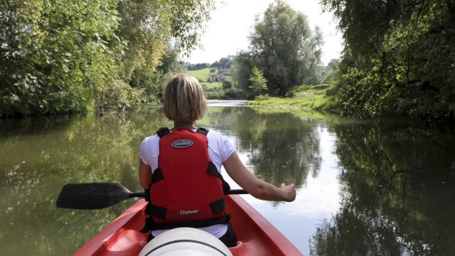 Vallée de l'Oise, Circuit Stevenson en canoe ©CRTC Hauts-de-France - Guillaume Fatras