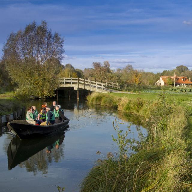 Clairmarais, marais audomarois promenade en barque ©CRTC Hauts-de-France - Anne-Sophie FLAMENT