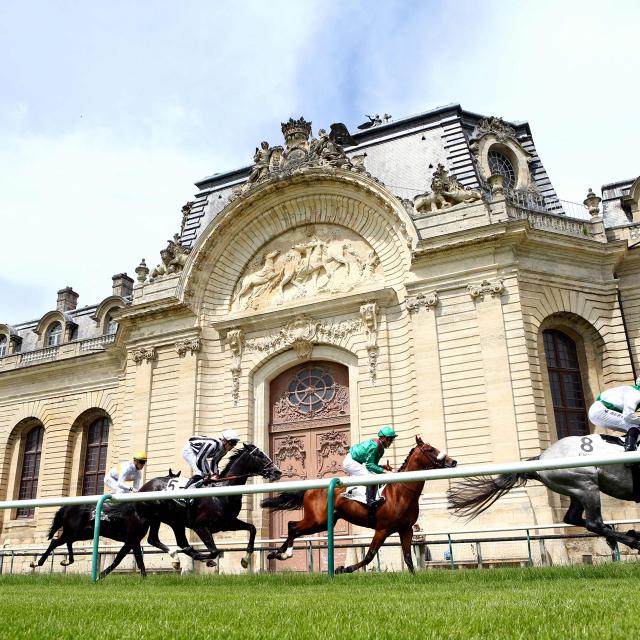 Nordfrankreich_Chantilly_Course hippique_Grandes écuries©France Galop_SCOOPDYGA_MARTINI Jean-philippe