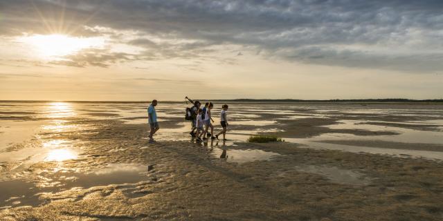 Plage de la Maye, Sortie nature de découverte de la Baie de Somme © CRTC Hauts-de-France - Stéphane Bouilland