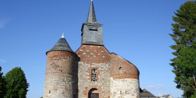 Wehrkirche in Bancigny, Copyright: Office de Tourisme du Pays de Thiérache - Picasa