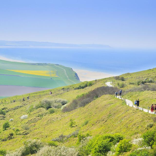 Cap Blanc Nez vue sur la côte © CRTC Hauts-de-France - Anne-Sophie Flament