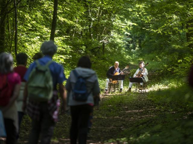 Compiègne_Festival des Forêts_balade musicale © Crtc Hauts de France - Benjamin Teissedre