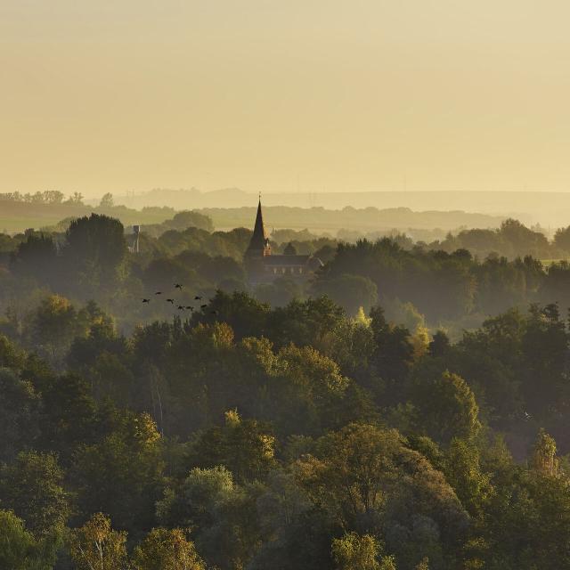 Frise, Haute-Somme, Les étangs de la Vallée de la Haute Somme ©CRTC Hauts-de-France- Guillaume Crochez