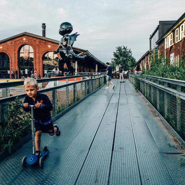 Bahnhof Saint Sauveur in Lille, Copyright: Lille 3000 - Jonas Verbeke