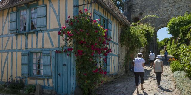 Gerberoy_Maison Bleue©CRTC Hauts-de-France_Stéphane Bouilland