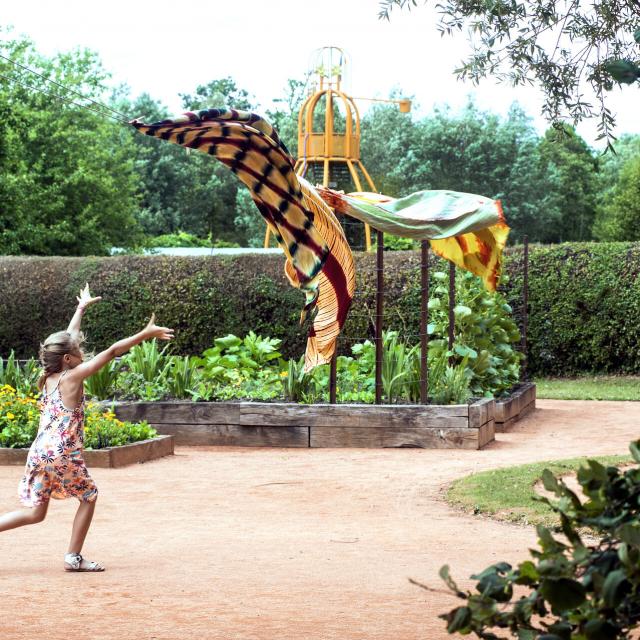 Houplin-Ancoisne, Mosaïc Le jardin des cultures ©CRTC Hauts-de-France - Sébastien Jarry