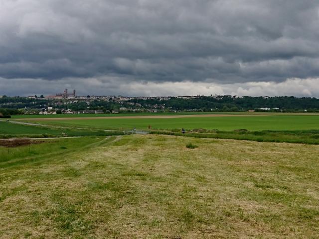 Laon _ Vue sur la Montagne Couronnée © Office de Tourisme du Pays de Laon