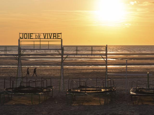 Le Touquet-Paris-Plage _ Portique Joie de Vivre © CRTC Hauts-de-France - Benoît Guilleux