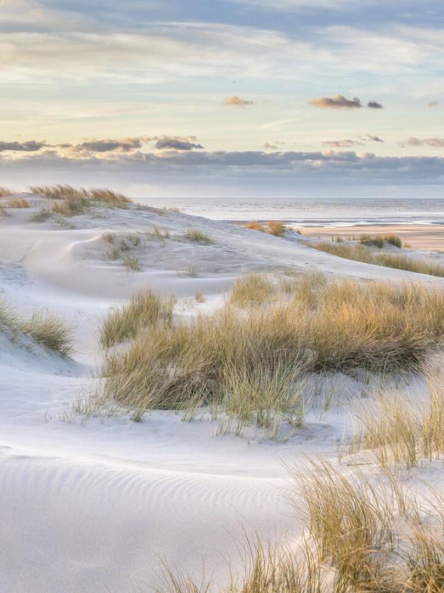 Le Touquet-Paris-Plage Dunes au soleil couchant © CRTC Hauts-de-France - Ishak Najib