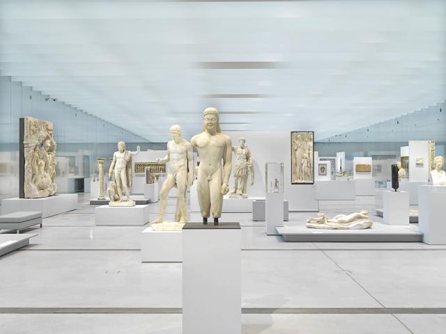 Lens _ Musée du Louvre Lens _ La Galerie du Temps © Philippe Chancel