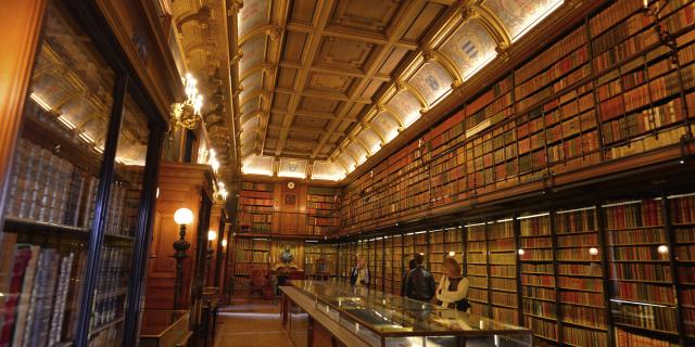 Chantilly _ Bibliothèque du musée © CRTC Hauts-de-France - Nicolas Bryant