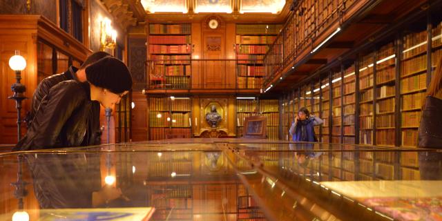 Nordfrankreich_Chantilly _ bibliothèque du musée © CRTC Hauts-de-France - Nicolas Bryant