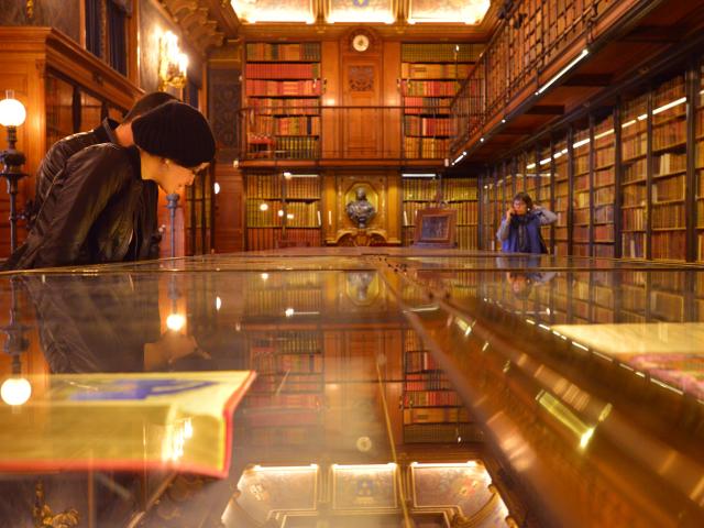 Chantilly _ bibliothèque du musée © CRTC Hauts-de-France - Nicolas Bryant