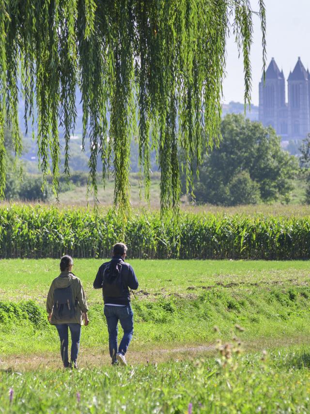 Noyon, Marche dans la campagne ©CRTC Hauts De France - Nicolas Bryant