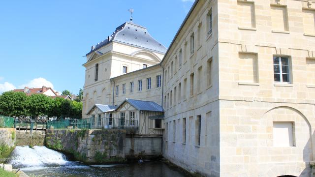 Das Wasserwerk Pavillon de Manse von Schloss Chantilly in Nordfrankreich. Copyright: Pavillon de Manse