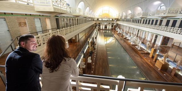 Roubaix _ Musée La Piscine _ le bassin des sculptures © CRTC Hauts-de-France - Benjamin Teissedre