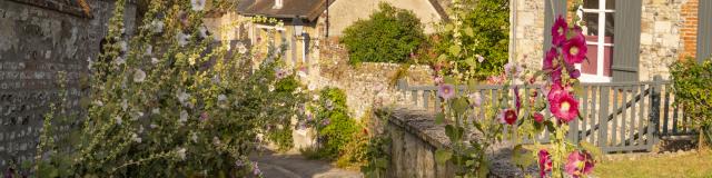 Eine kleine Gasse im mittelalterlichen Dorf Saint-Valery-sur-Somme, Copyright CRTC Hauts-de-France - Stéphane Bouilland