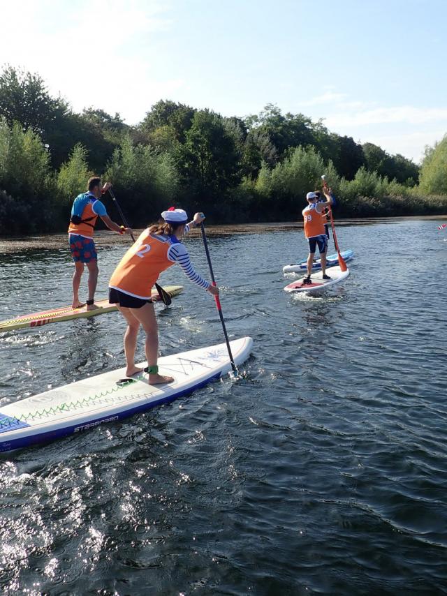 Lille, Stand Up Paddle sur la Deûle ©le Grand Huit Jb Degandt