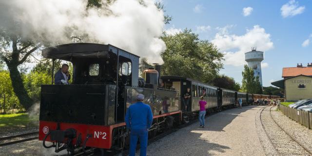 Der Bummelzug Le Crotoy in Saint-Valéry-sur-Somme, Copyright CRTC Hauts-de-France - Stéphane Bouilland