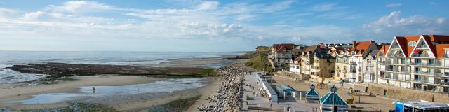 Wimereux la digue et le front de mer © Pas-de-Calais Tourisme