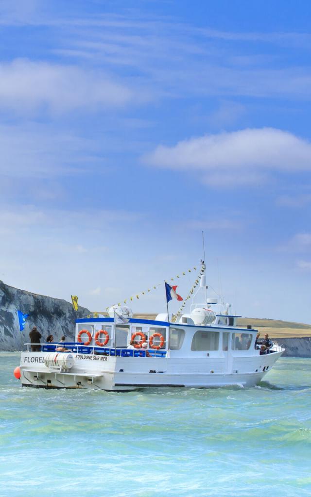 bateau le florelle, boulogne sur mer, Cap Blanc nez