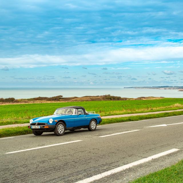 Les Deux Caps_Voiture Ancienne ©CRTC Hauts-de-France - Benoît Bremer