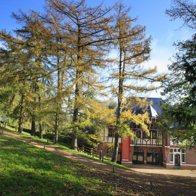 Saint-Jans-Cappel _ Villa de Marguerite Yourcenar _ Sentier des Jacinthes © CRTC Hauts-de-France - AS Flament