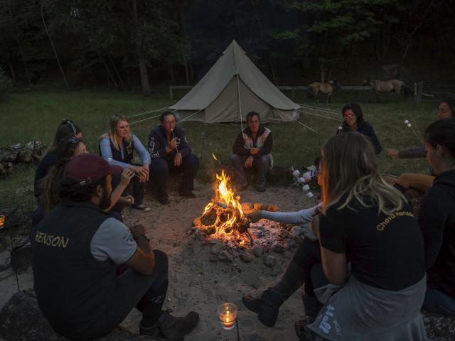 Saint-Quentin-en-Tourmont_Marquenterre_Espace équestre Henson_Bivouac©CRTC Hauts-de-France – Florent COCQUET