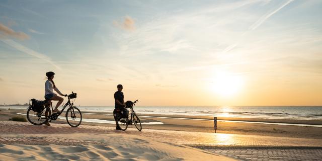 Northern France _ Dunkirk _ Velomaritime _ the EuroVelo 4 cycle route ©EV4 -Emmanuel Berthier