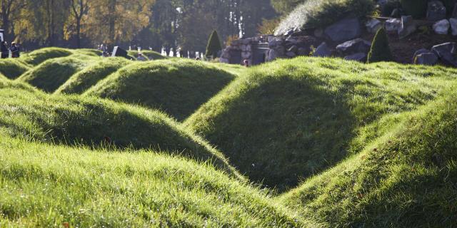 Nordfrankreich, Beaumont-Hamel, tranchées