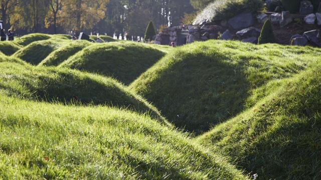 Nordfrankreich, Beaumont-Hamel, tranchées