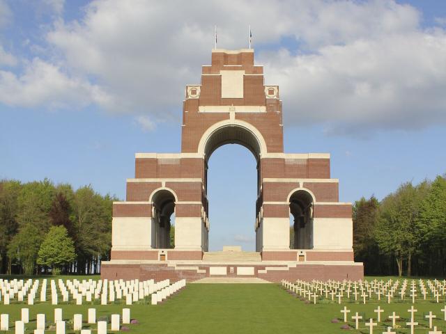 Nordfrankreich, Thiepval, Mémorial Franco-Britannique