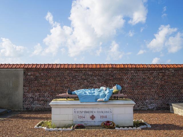 Berck-sur-Mer - monument à la gloire des infirmières françaises ©CRTC Hauts-de-France - Benoît Bremer