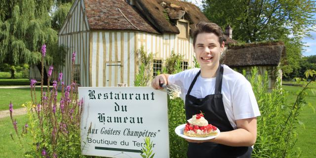 Nordfrankreich_Chantilly_Chateau de Chantilly_Restaurant du hameau