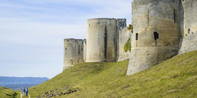 Coucy Le Château - Mittelalterliche Burg ©Crt Hauts de France - Vincent Colin