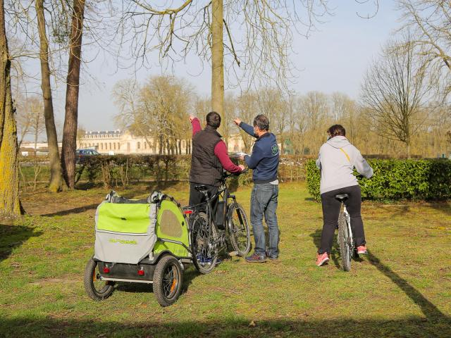 PNR Oise pays de France, Chantilly, balade à vélo et cariole