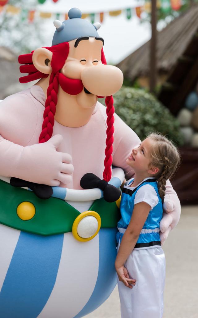 Parc Asterix, Obélix © S Cambon - Parc Astérix