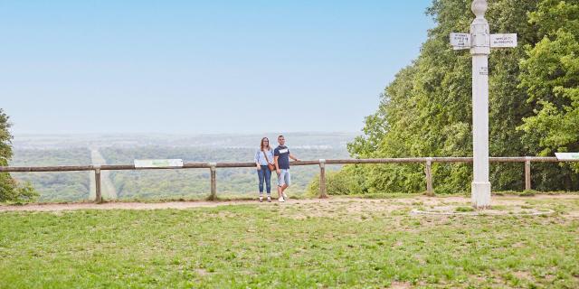 Compiègne Vue sur le château depuis l'allée des Beaux-Monts © Résonances film - Guillaume Chacun