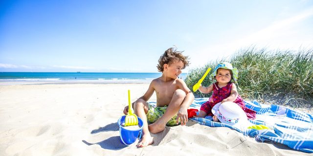 Boulonnais, Boulogne sur Mer, à la plage en famille credits P.Ledez Otbco