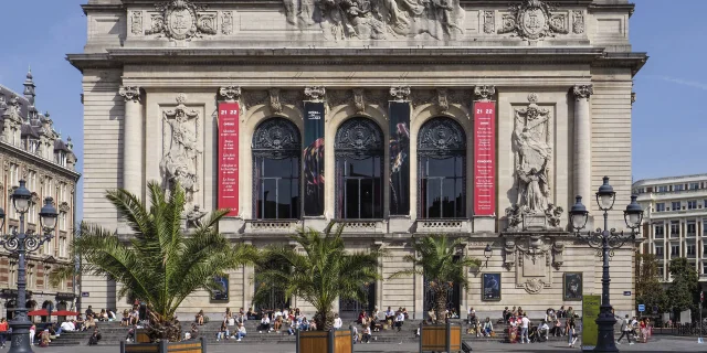 LIlle, quartier du Vieux Lille, place du Théâtre